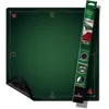 Image de Tapis de carte à jouer - WOGAMAT - Luxe 60x60 cm - Bord galonné - Design casino - Repères points cardinaux