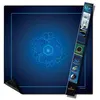 Image de Tapis Multijeux XL Wogamat Taille 3 92 x 92 cm Bleu