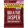 Image de Dossiers Criminels Pocket Qui A Tué Jasper Van Der Meer ? Pochette Flexible Bordeaux Format Pocket Asmodee
