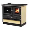 Image de Cuisinière à bois magnum mbs en fonte sortie côté gauche - beige