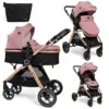 Image de Bebelissimo - Poussette Transformable - Combinée - Convertible - 2 En 1 - Poids 0-22kg - Nicea - Rose