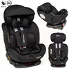 Image de Bebelissimo - Siège Auto Isofix - Pivotant 360 ° - Groupe 0+/1/2/3 - (0-36kg)- Hellios Plus - Noir / Noir