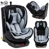 Image de BEBELISSIMO - Siège auto Isofix - pivotant 360 ° - 40-150cm - 0-36kg - i-size EOLE - gris/noir