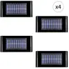 Image de Applique Murale Solaire Ezilight® Solar Up N Down Lot De 4