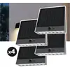 Image de Lot De 4 Lampes Solaires Ezilight® Solar Wall S25