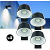 Image de Lot de 4 lampes solaires EZIlight® Solar Wall S28