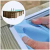Image de Liner compatible piscine Blooma Kariba 637 x 412 H133 cm - bleu - 75/100ème