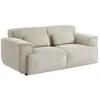 Image de CanapÃ©. Wallas. 2 places. tissu velours cÃ´telÃ© L 180 x P 98 x H 73cm en occasion ou reconditionné