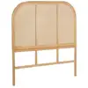 Image de Tête de lit en rotin naturel pour chambre enfant. Sumatra. 90 x 100cm