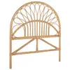 Image de Tête de lit en rotin naturel pour chambre enfant.90x100cm malacca