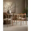 Image de Kima - Chaise En Teck Massif Et Corde Beige