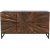 Image de Mandala - buffet en bois de manguier sculpté, 160 cm