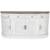 Image de Argo - enfilade en bois massif de manguier blanc
