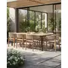 Image de Kanoa - Chaise En Teck Massif Et Corde Beige