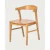 Image de Aro - chaise de salle à manger en bois massif de teck