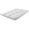 Image de Surmatelas Premium Cloud - 90x190x3cm - Fibre Polyester Et Tissu Respirant - Extrémement Moelleux