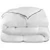 Image de Couette 220x240cm - Chaude 100% Coton Ultra Respirante - Collection Cocoon