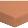 Image de Drap Housse 180x200cm - Terra Cotta - 100% Percale De Coton