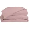 Image de Housse De Couette 200x200cm - Rose Pâle - 100% Percale De Coton