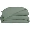 Image de Housse De Couette 200x200cm - Vert - 100% Percale De Coton