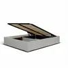 Image de Sommier Coffre 140x190cm - Blanc - Collection Célia
