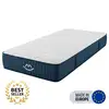 Image de Matelas Premium Hybride 70x190x26cm - Jade - Mousse À Mémoire Forme & Ressorts Ensachés - Ferme
