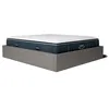 Image de Pack sommier coffre anthracite et matelas hybride 160x200 épais 30cm - Emma & Victoria - Morphea