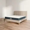 Image de Pack sommier beige à latte et matelas hybride 80x200 épais 26cm - Léa & Jade - Morphea