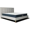 Image de Pack lit blanc et matelas hybride 80x200 épais 26cm - Léa & Jade - Morphea