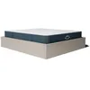 Image de Ensemble lit coffre et matelas à mémoire de forme Jade - 26cm - Beige / 160x200cm / Sans