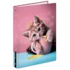 Image de Classeur scolaire A4 ANONYM Petit Chat 4 anneaux