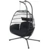 Image de Fauteuil suspendu 2 places noir faro