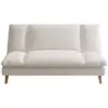 Image de Canapé Convertible 3 Places En Tissu Beige Vasco