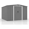 Image de Abri De Jardin En Metal 8.08m2 Gris Jura