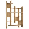 Image de Bibliothèque - BOK - Concept Usine - 15 étagères - contemporain - 122 x 25 x 188 cm - couleur Bois