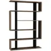 Image de Meuble À Étagères Bois Et Anthracite Kirja