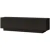 Image de Meuble tv design noir 140cm meli