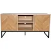 Image de Buffet 2 Portes Et 2 Niches Chevron