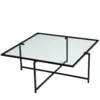 Image de Table Basse Design Noire En Verre Limp