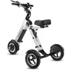 Image de Trottinette électrique 3 roues stable PMR sénior ES35 MATE 4 pneus pleins increvables