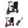 Image de Trottinette électrique 3 roues PMR stable rouge séniors BOLA