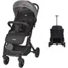 Image de Poussette Compacte - Myla - 4 Roues - Noir