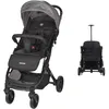 Image de NANIA - Poussette compacte - MYLA - 4 roues - Noir