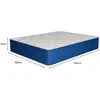 Image de Matelas Hybride à Mémoire de Forme 160x200cm Mi-ferme Lumea Infinite MORPHEA