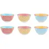 Image de Bol Pattern Ø12cm - 6 Pièces - Color