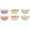 Image de Bol Pattern Ø15cm - 6 Pièces - Color