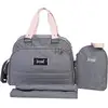 Image de Sac A Langer Urban Sweet Pink Gris/rose
