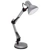 Image de Lampe de bureau articulée grise - métal