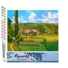Image de FiguredArt Peinture par Numéro Adulte Paysage aux Pâtis - Camille Pissarro - Kit DIY Numéro dArt - 40x50cm sans châssis