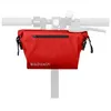 Image de Porte bagage sacoche panier vélo Badawin SACOCHE DE GUIDON ROUGE